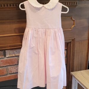 bella bliss Pink and White Kids Formal Dress